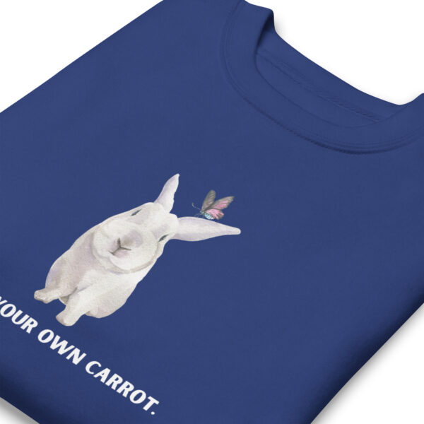 unisex-premium-sweatshirt-team-royal-zoomed-in-68e9326640ef6.jpg Mind Your Own Carrot Premium Sweatshirt