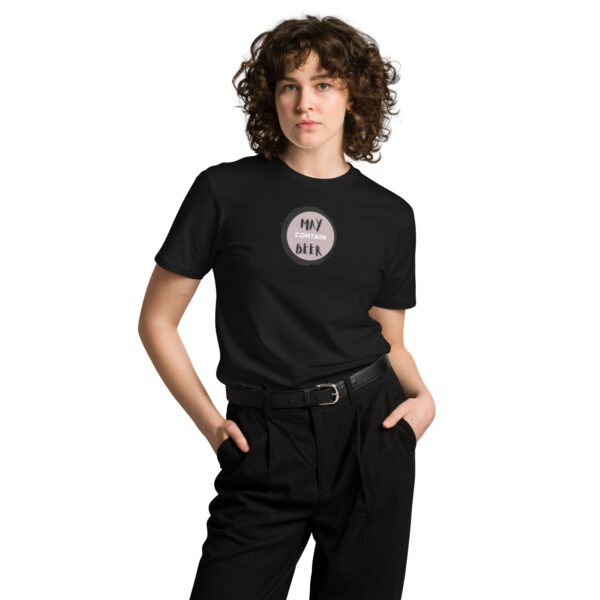 unisex-preaMay Contain Beer premium t-shirtmium-t-shirt-black-front-68e56b447d2be.jpg May Contain Beer premium t-shirt