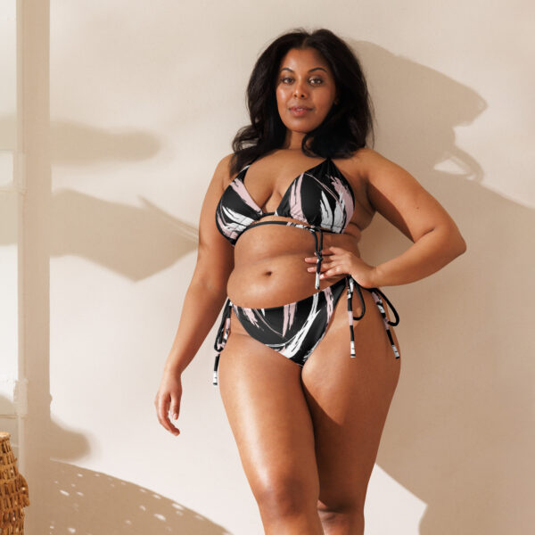 all-over-print-recycled-string-bikini-white-front-69134c2f1f324.jpg Wild Brush Stroke String Bikini