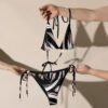 all-over-print-recycled-string-bikini-white-front-69134c2f1f4a2.jpg Wild Brush Stroke String Bikini