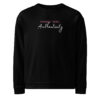 all-over-print-recycled-unisex-sweatshirt-white-front-690c933a68c7b.jpg Handle With Authenticity Sweatshirt
