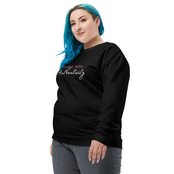 all-over-print-recycled-unisex-sweatshirt-white-left-front-690c933a68aab.jpg Handle With Authenticity Sweatshirt