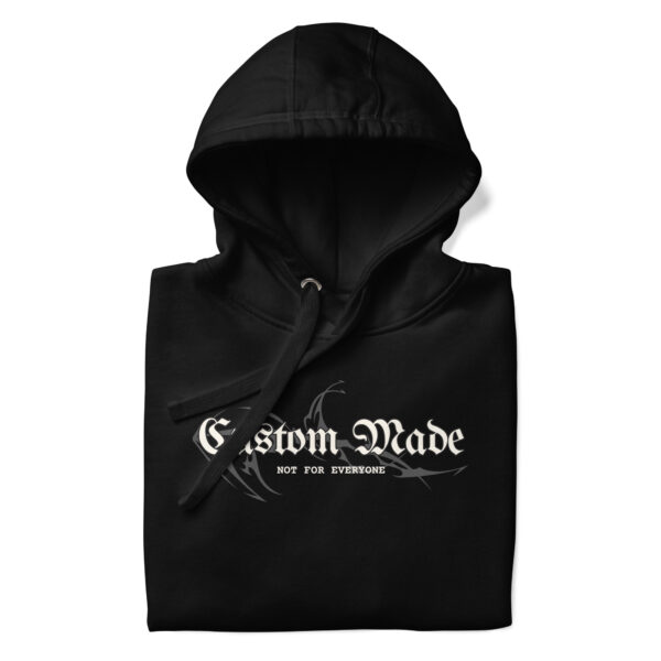 cotton-heritage-m2580-i-unisex-premium-pullover-hoodie-black-front-690c7ca910a3d.jpg Custom Made, Not For Everyone Hoodie