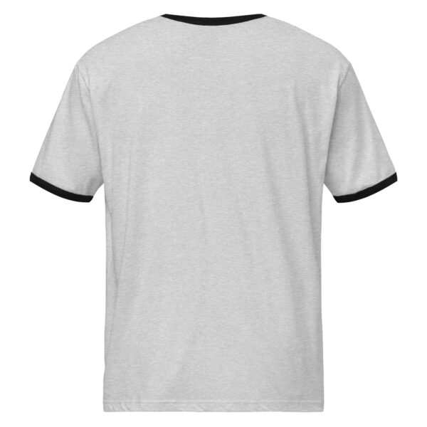 unisex-ringer-t-shirt-heather-gray-black-back-690e33f4ea814.jpg Unpredictable Ringer T-shirt