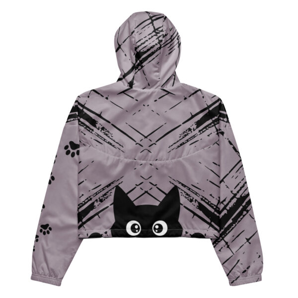 all-over-print-womens-cropped-windbreaker-white-back-69385a8f57587.jpg Curious Cat Women’s Cropped Windbreaker