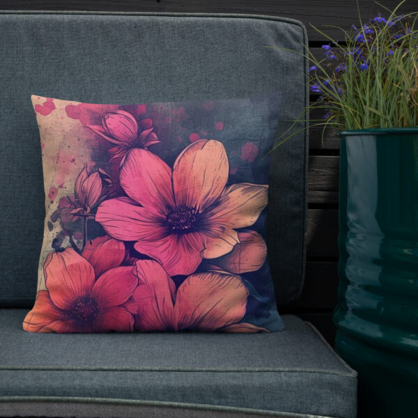 all-over-print-premium-pillow-18x18-front-lifestyle-2-69f1a112cc8f6.jpg Painted Bloom Premium Pillow