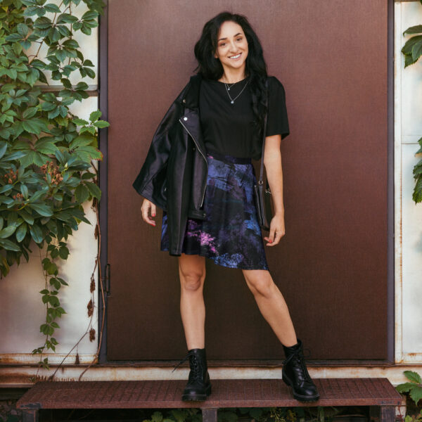 all-over-print-skater-skirt-white-front-69f1b08858f08.jpg Purple Dawn Skater Skirt