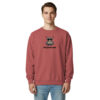 unisex-garment-dyed-sweatshirt-crimson-front-69db36ff572ed.jpg Beefcake In Shades Garment-dyed Sweatshirt