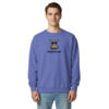 unisex-garment-dyed-sweatshirt-flo-blue-front-69db36ff59a93.jpg Beefcake In Shades Garment-dyed Sweatshirt