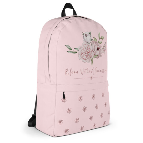 all-over-print-backpack-white-right-69f41dfdc61a2.jpg Bloom Without Premission Backpack