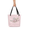 all-over-print-large-tote-bag-w-pocket-black-front-69f43753229e7.jpg Bloom Without Premission Large Tote Bag