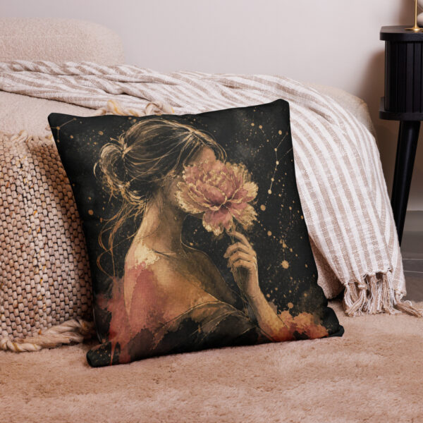 all-over-print-premium-pillow-22x22-back-6a18bb6b943cb.jpg Hidden Flower Face Premium Pillow