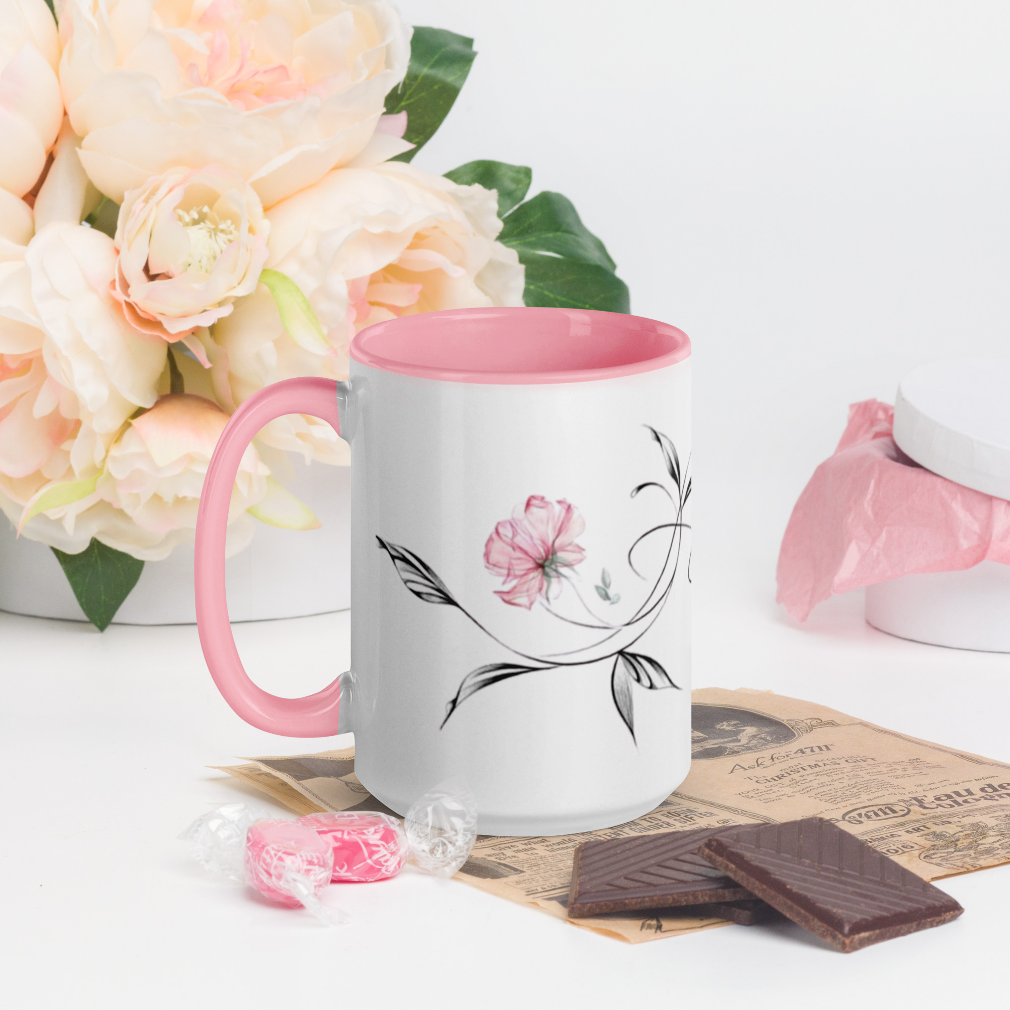 Worthy. Always. Mug With Color Inside